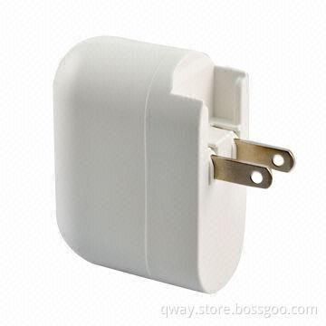 Mobile Phone Chargers with 2.4A Output and 2 USB Ports for iPad/iPhone/Mobile Phones/Galaxy Tab